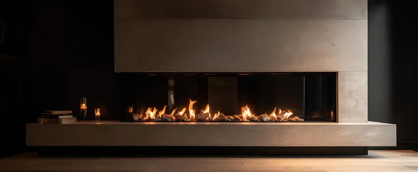 Gas Fireplace Ember Bed Design Services in Arlington, Washington