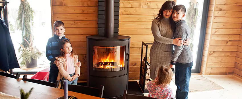 Morso Cast Iron Fireplace Insert Installation in Arlington, Washington